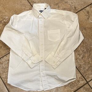 Chaps White Button Down Shirt for Kids